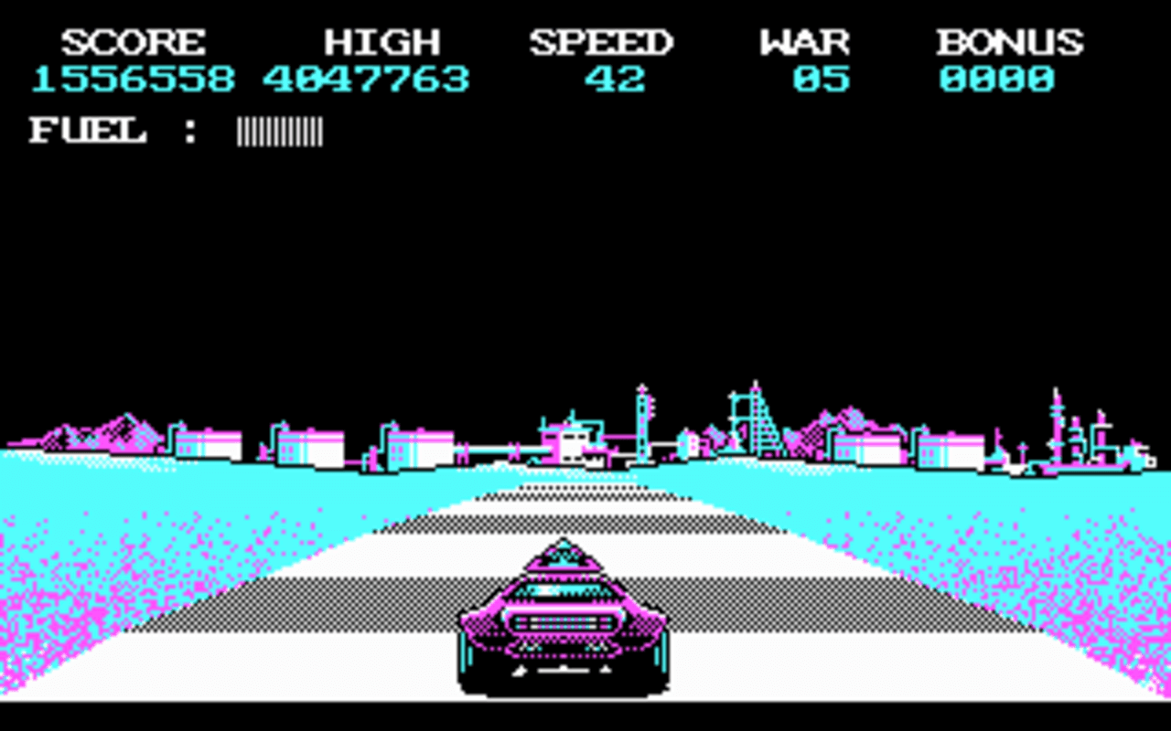 Gameplay screen of Fire and Forget (3/8)