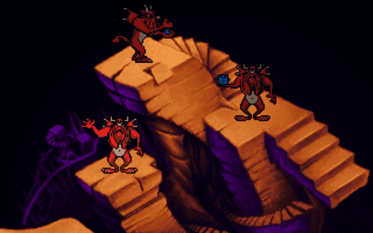 Gameplay screen of Litil Divil (8/8)