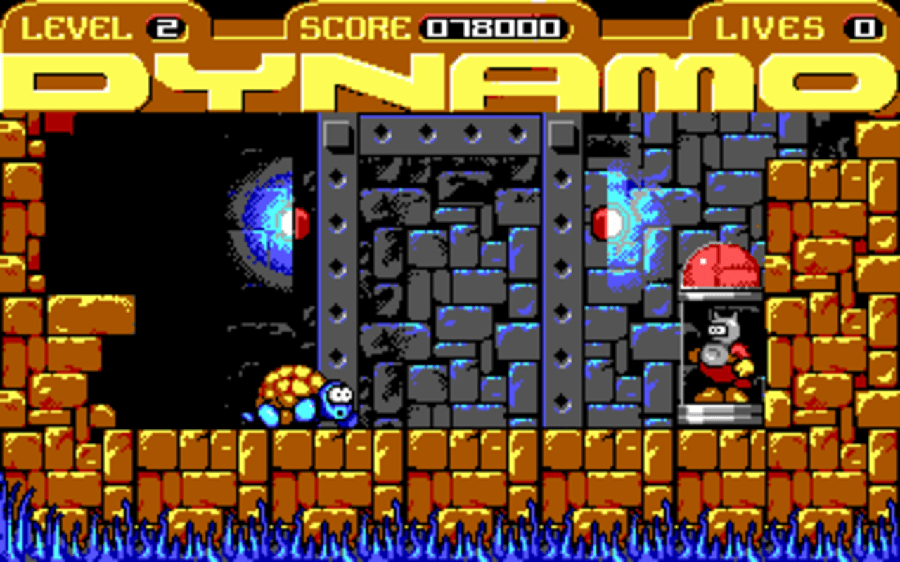 Gameplay screen of Captain Dynamo (2/8)