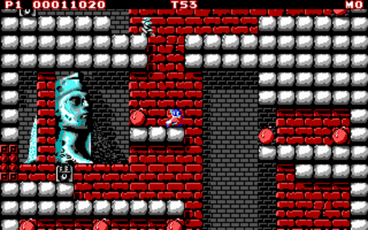 Gameplay screen of Mighty Bombjack (6/8)