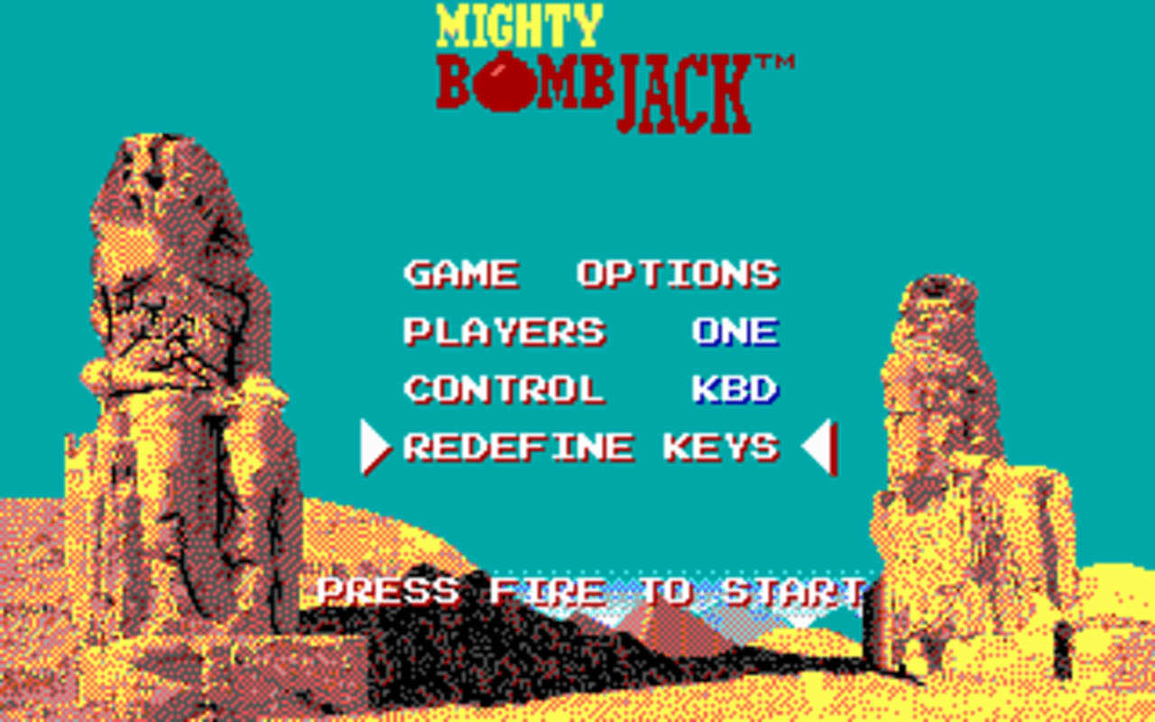 Gameplay screen of Mighty Bombjack (7/8)