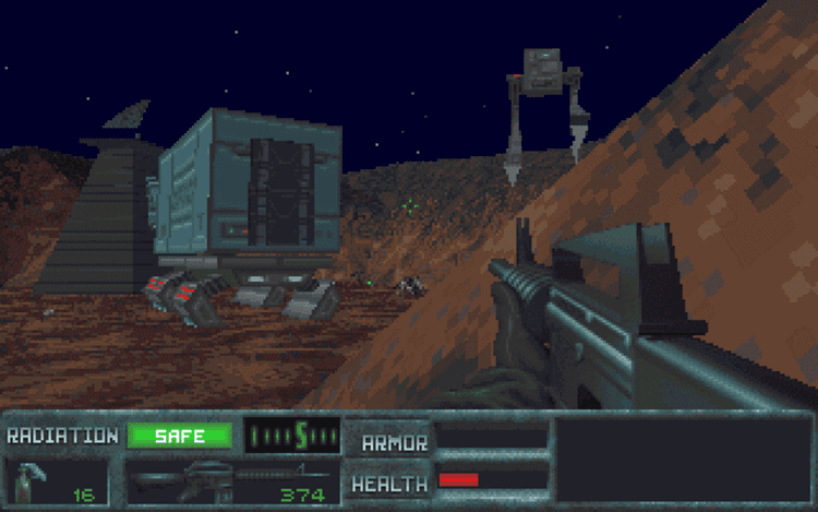 Gameplay screen of SkyNET (1/8)