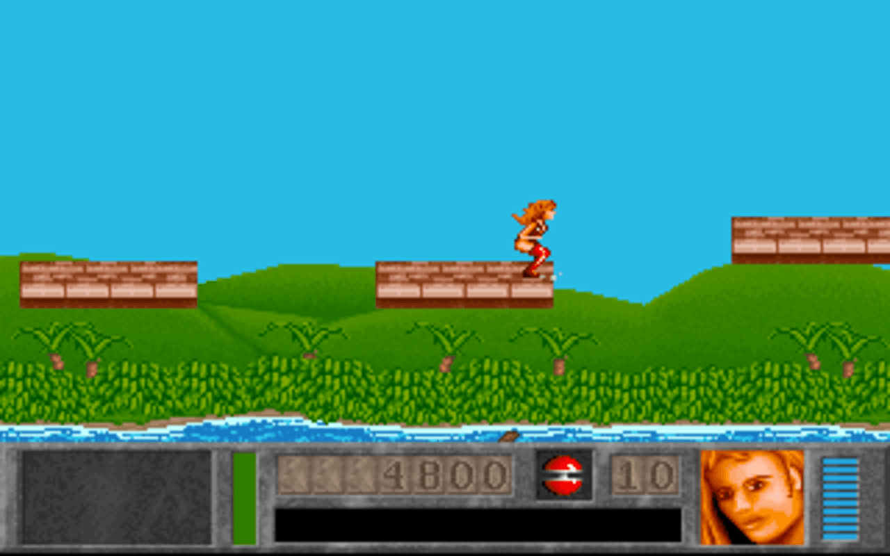 Gameplay screen of Vinyl Goddess from Mars (6/8)