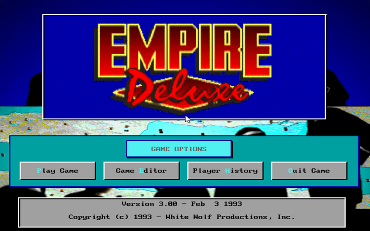 Gameplay screen of Empire Deluxe (8/8)