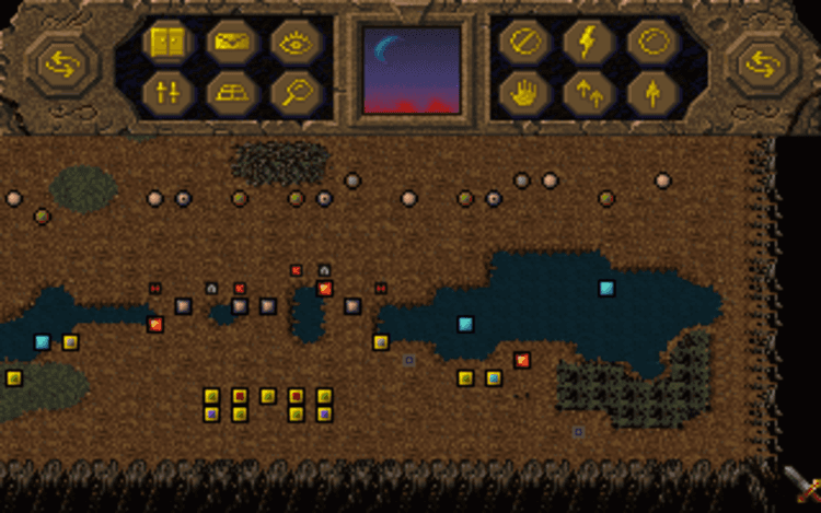 Gameplay screen of Dark Legions (2/8)