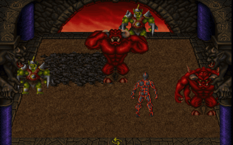 Gameplay screen of Dark Legions (3/8)