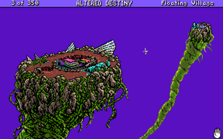 Gameplay screen of Altered Destiny (2/8)