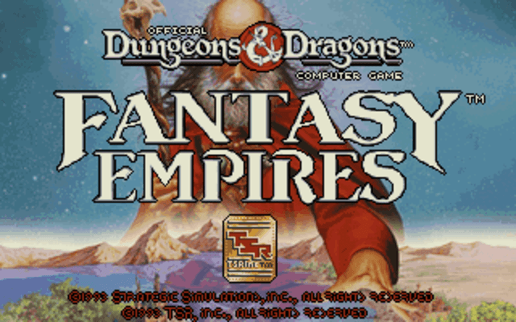 Gameplay screen of Fantasy Empires (4/8)