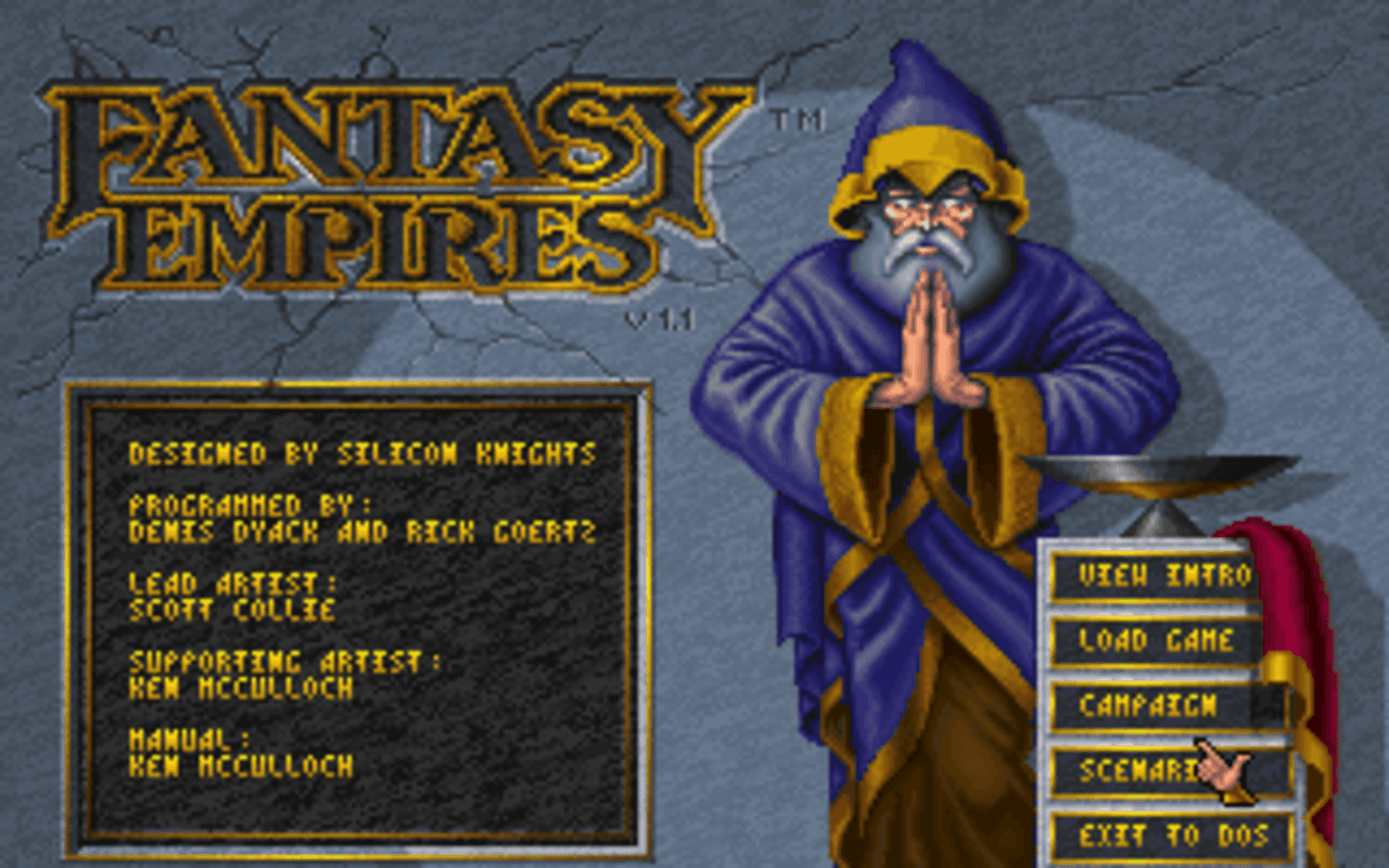 Gameplay screen of Fantasy Empires (7/8)