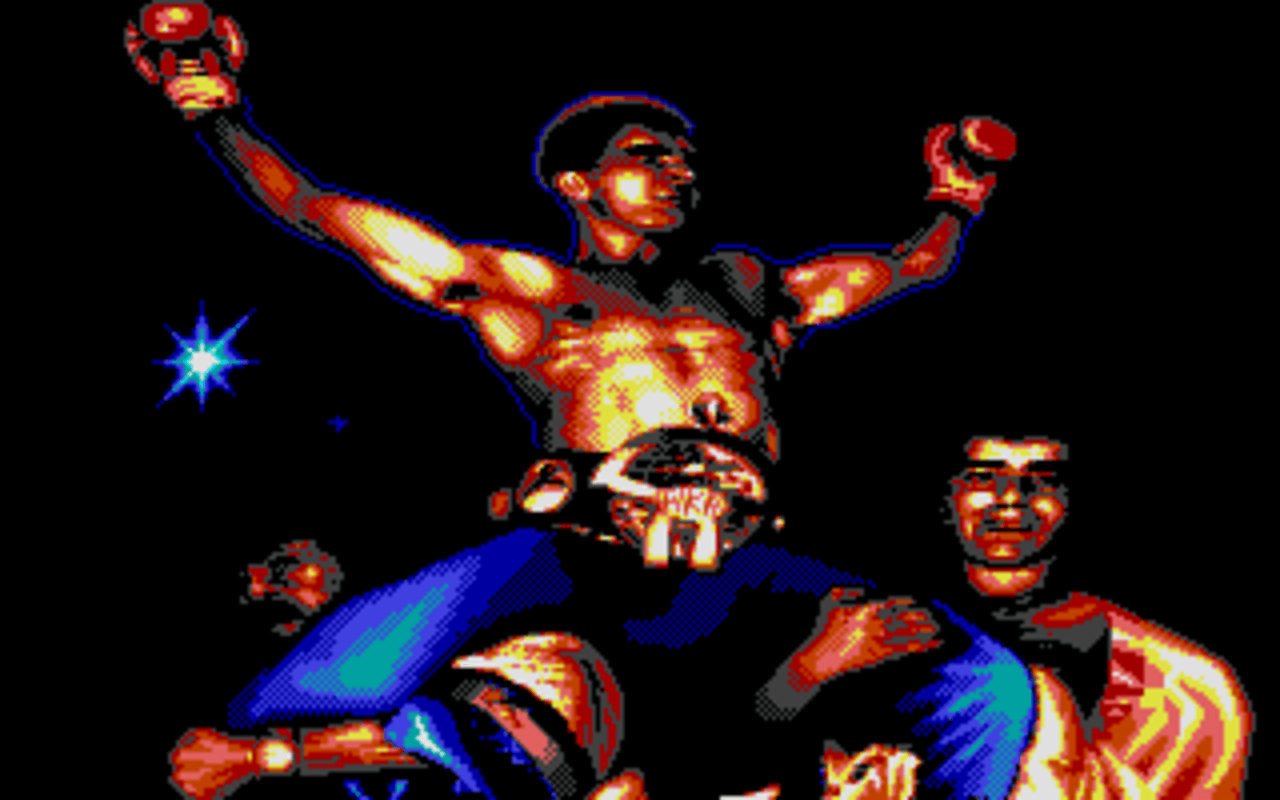 Gameplay screen of Panza Kick Boxing (4/8)