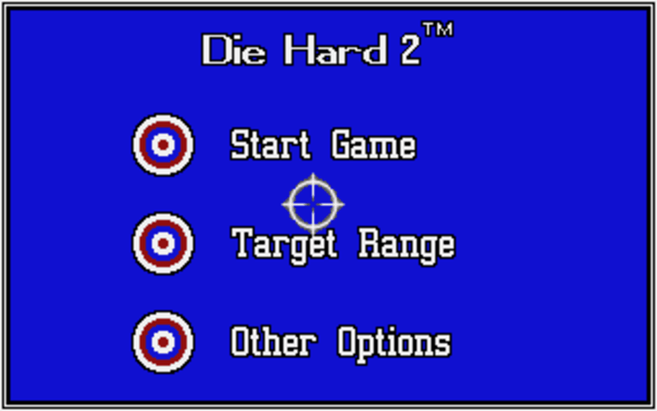 Gameplay screen of Die Hard 2: Die Harder (1/8)