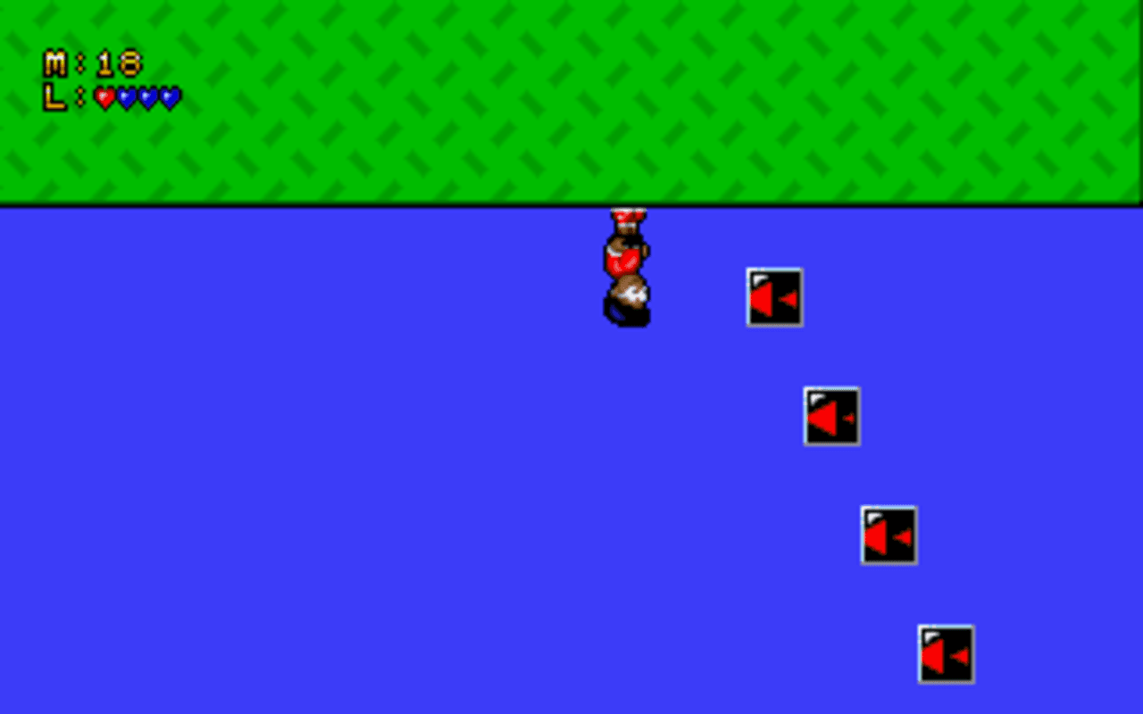 Gameplay screen of M.C. Kids (4/8)