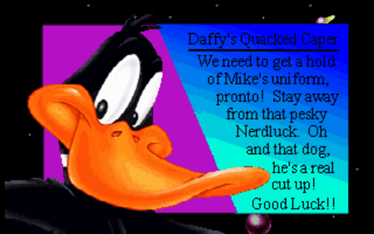 Gameplay screen of Space Jam (2/8)