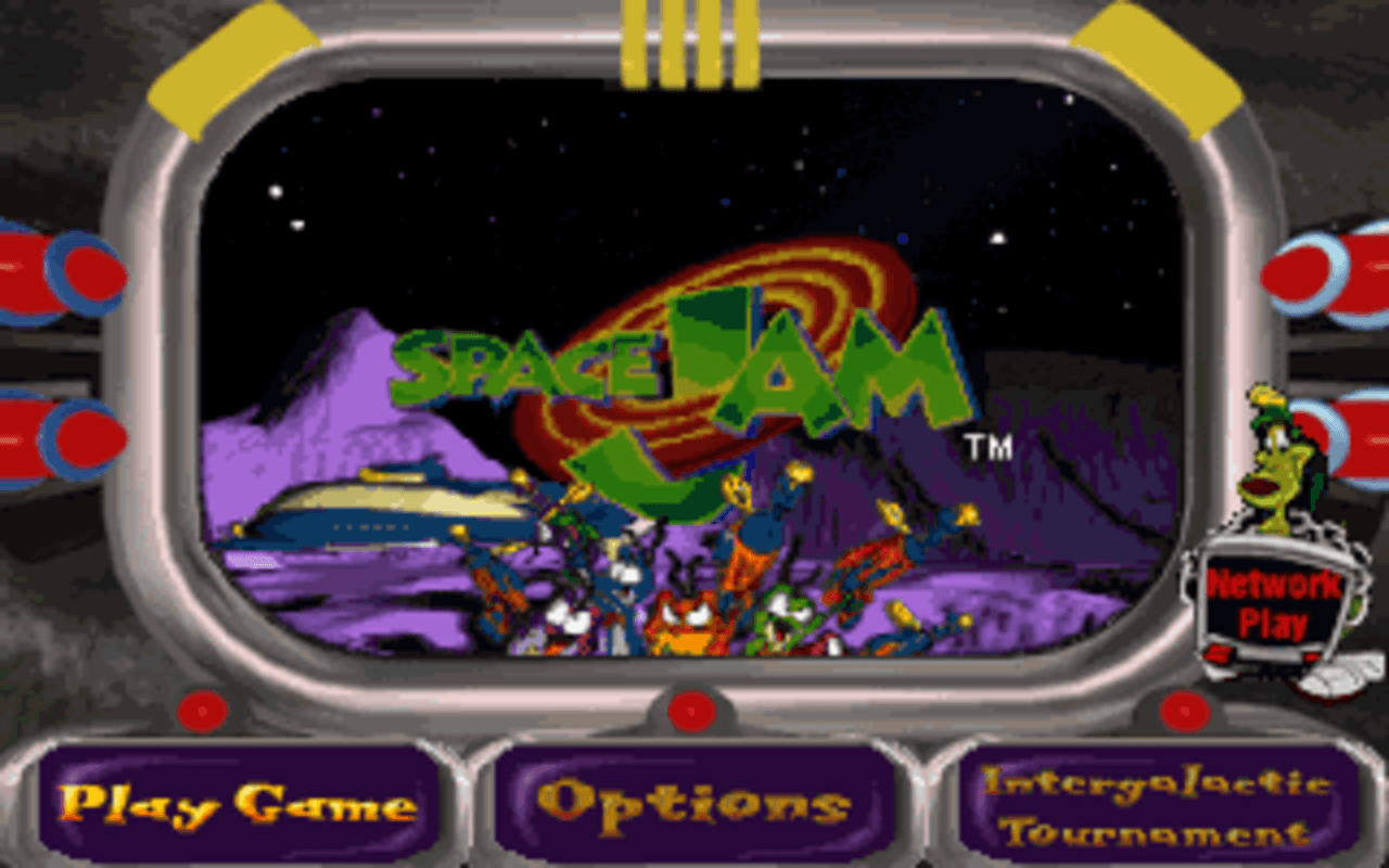 Gameplay screen of Space Jam (3/8)