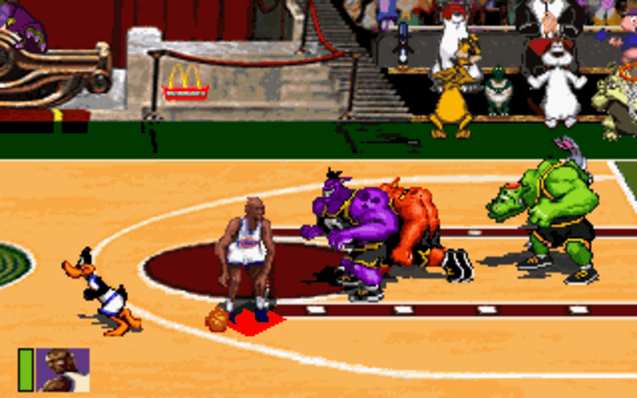 Gameplay screen of Space Jam (7/8)