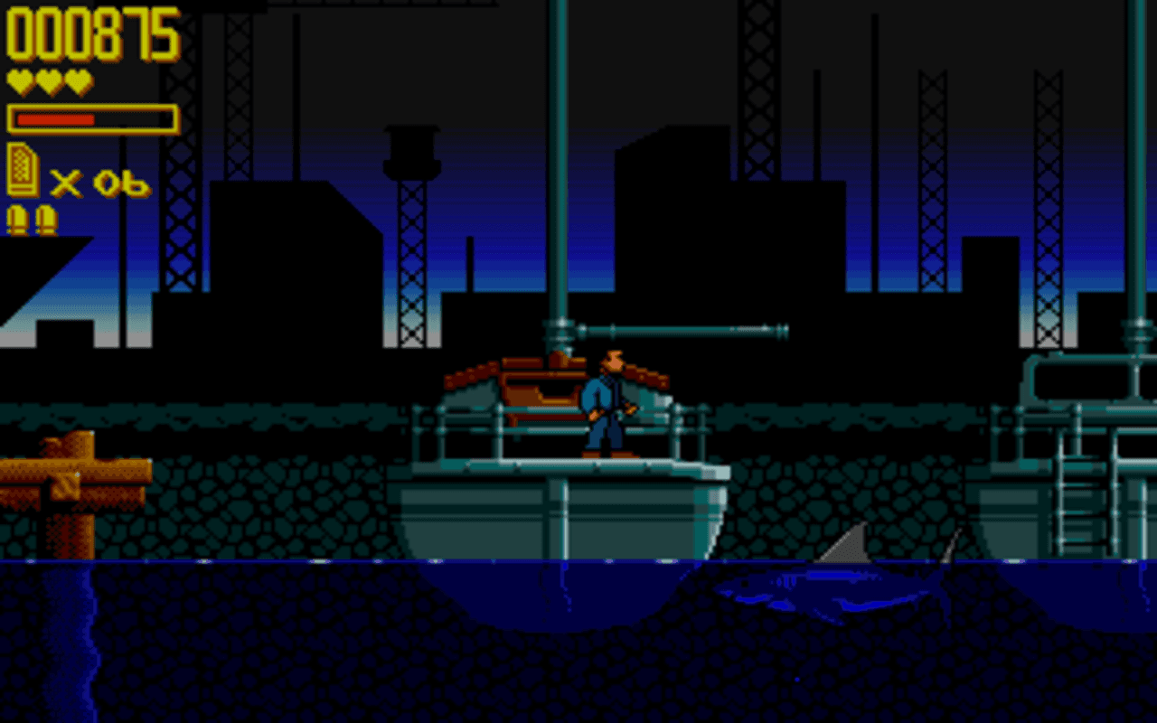 Gameplay screen of Lethal Weapon (4/8)