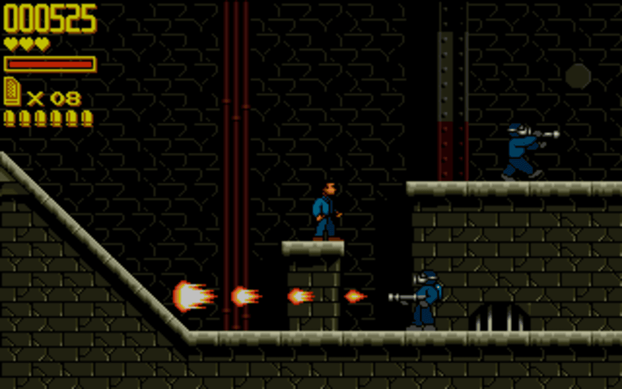 Gameplay screen of Lethal Weapon (5/8)