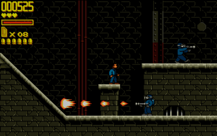 Gameplay screen of Lethal Weapon (5/8)