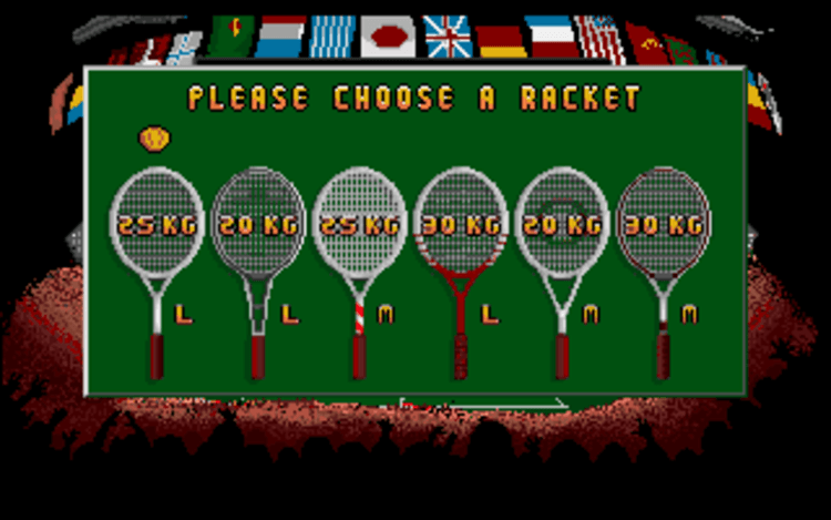 Gameplay screen of Tie Break (2/4)