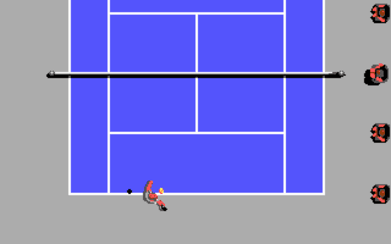 Gameplay screen of Tie Break (3/4)