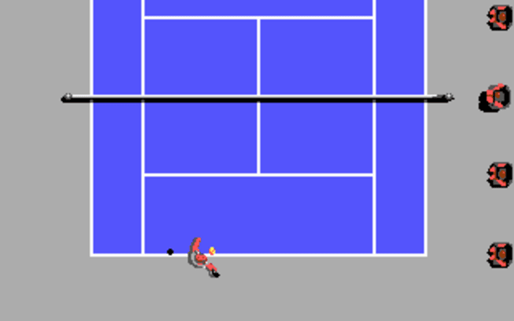 Gameplay screen of Tie Break (3/4)