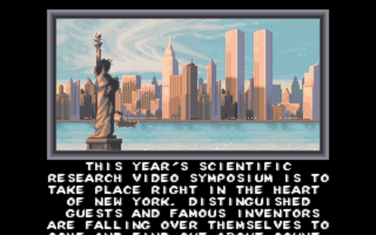 Gameplay screen of Spirou (3/4)