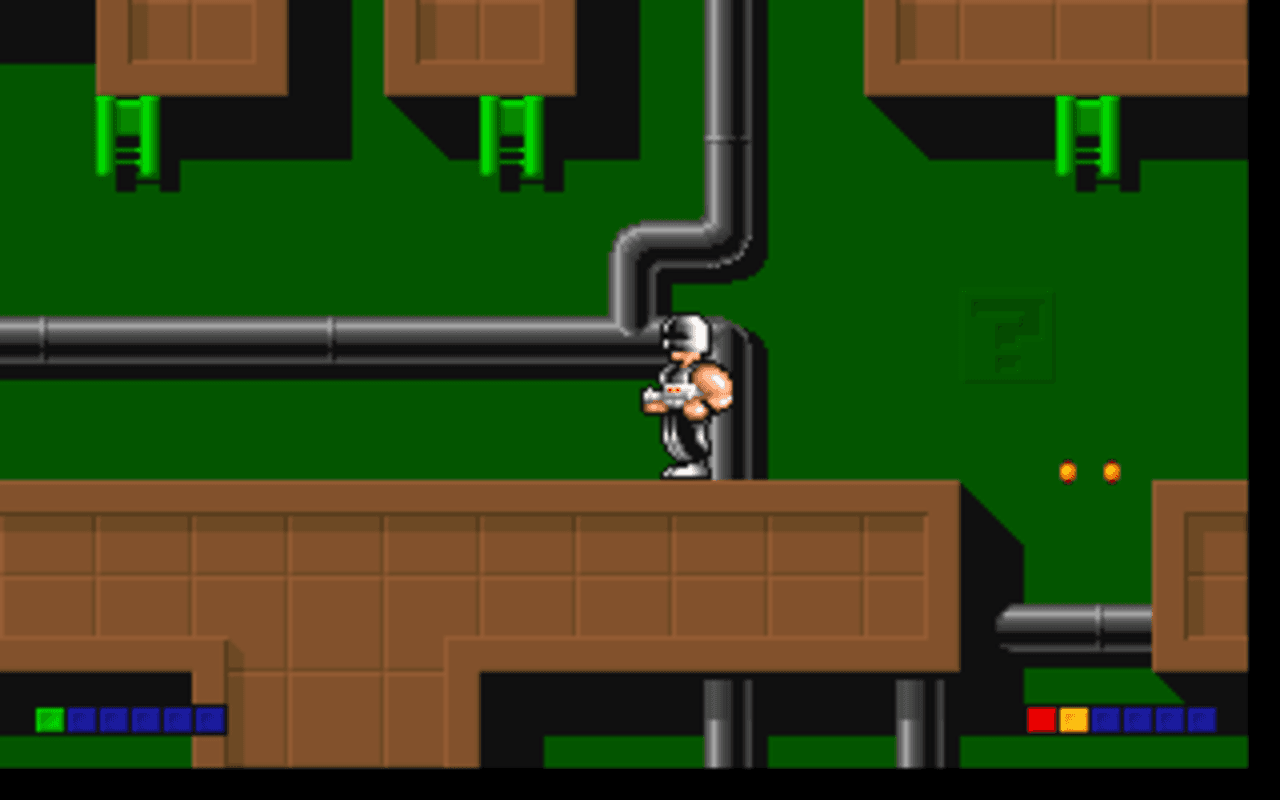 Gameplay screen of Electroman (6/8)