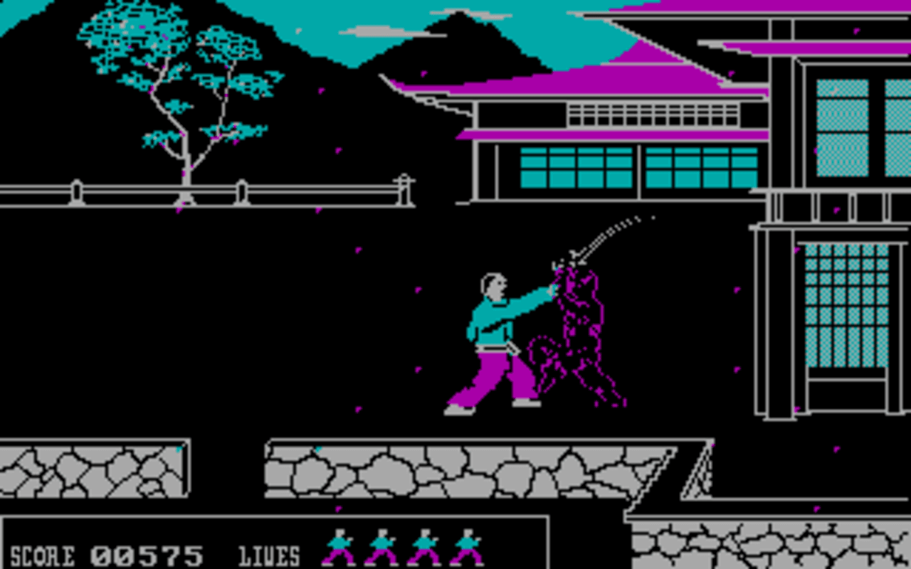Gameplay screen of Bushido (1/8)
