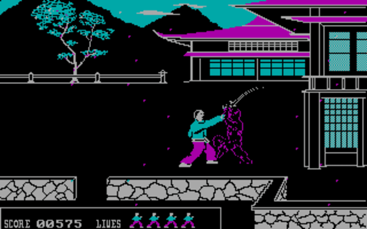 Gameplay screen of Bushido (1/8)