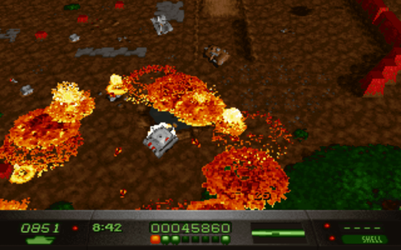 Gameplay screen of Mass Destruction (6/8)