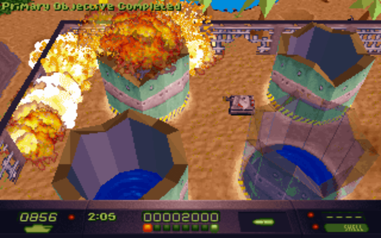 Gameplay screen of Mass Destruction (7/8)