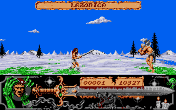 Gameplay screen of Deathbringer (3/8)