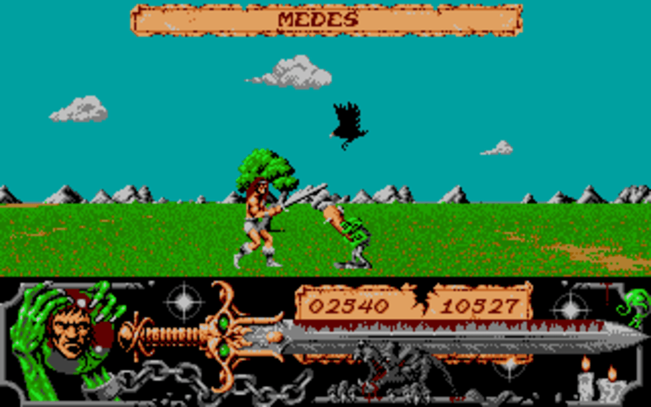 Gameplay screen of Deathbringer (4/8)