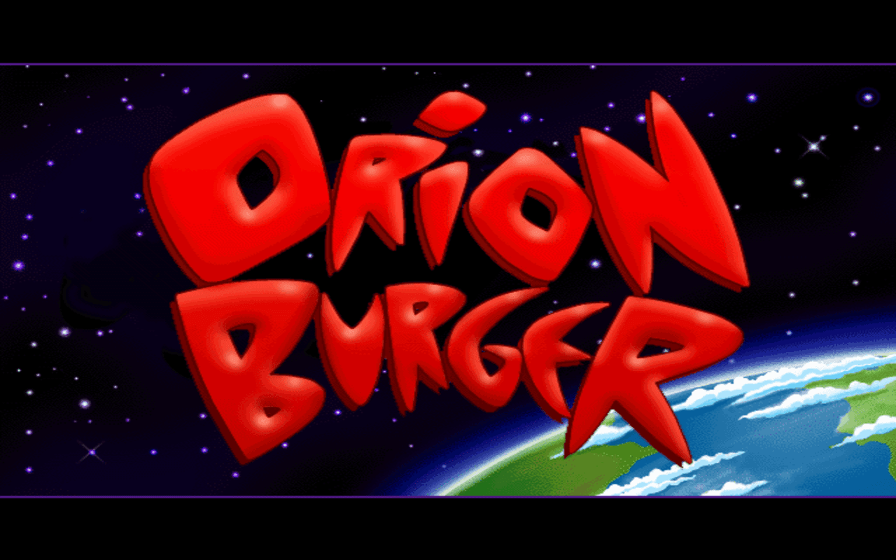 Gameplay screen of Orion Burger (7/8)