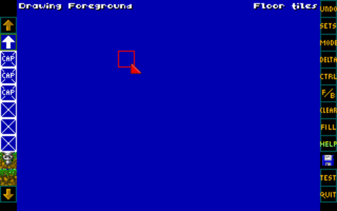 Gameplay screen of Boppin' (1/8)