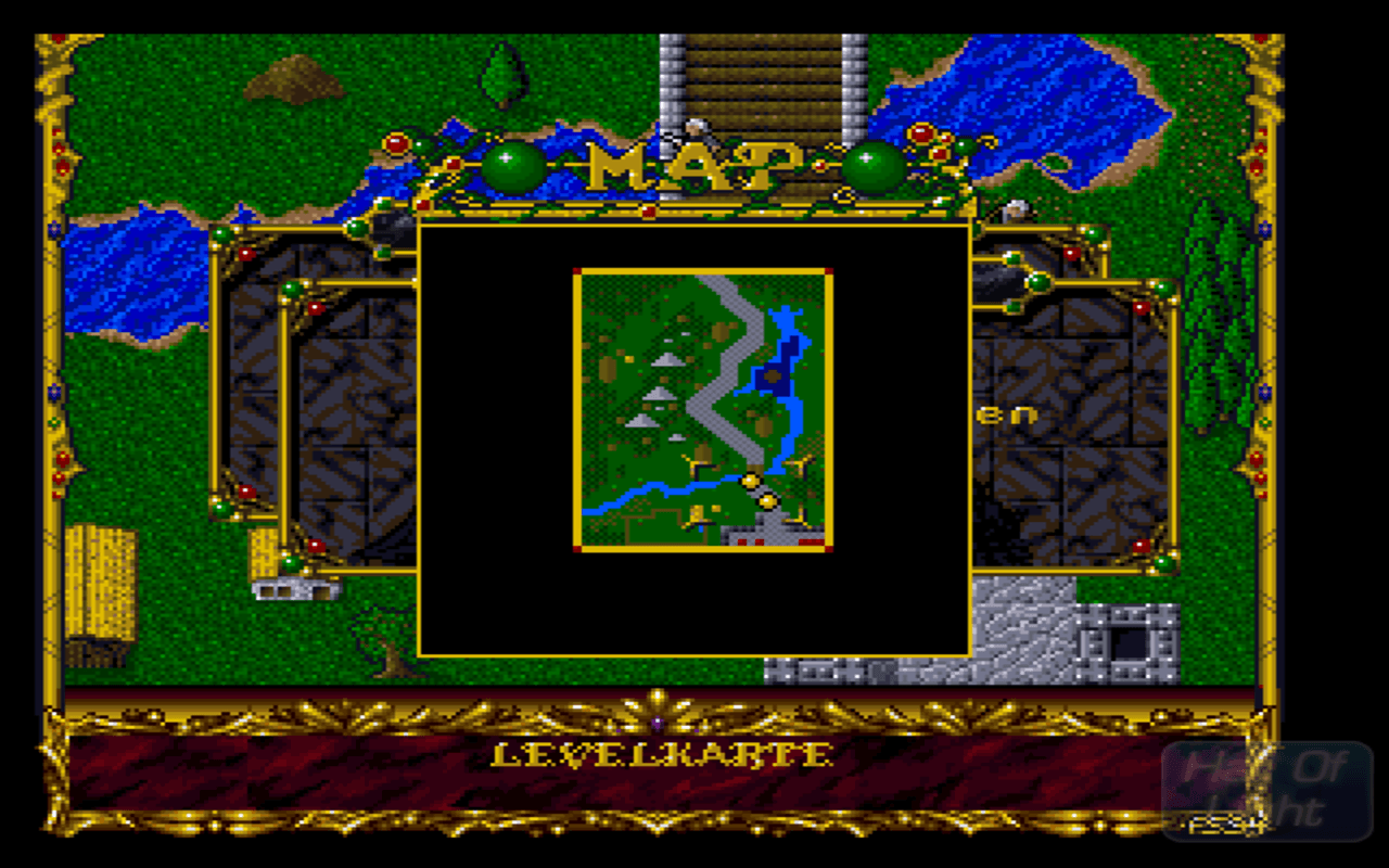 Gameplay screen of Death or Glory: Das Erbe von Morgan (3/8)