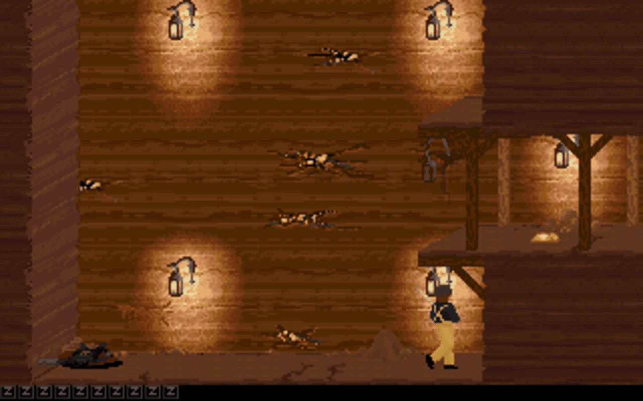 Gameplay screen of Zorro (2/8)
