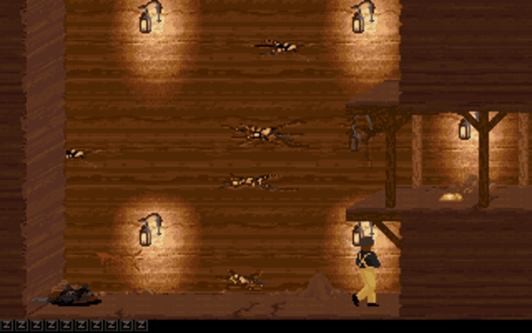 Gameplay screen of Zorro (2/8)