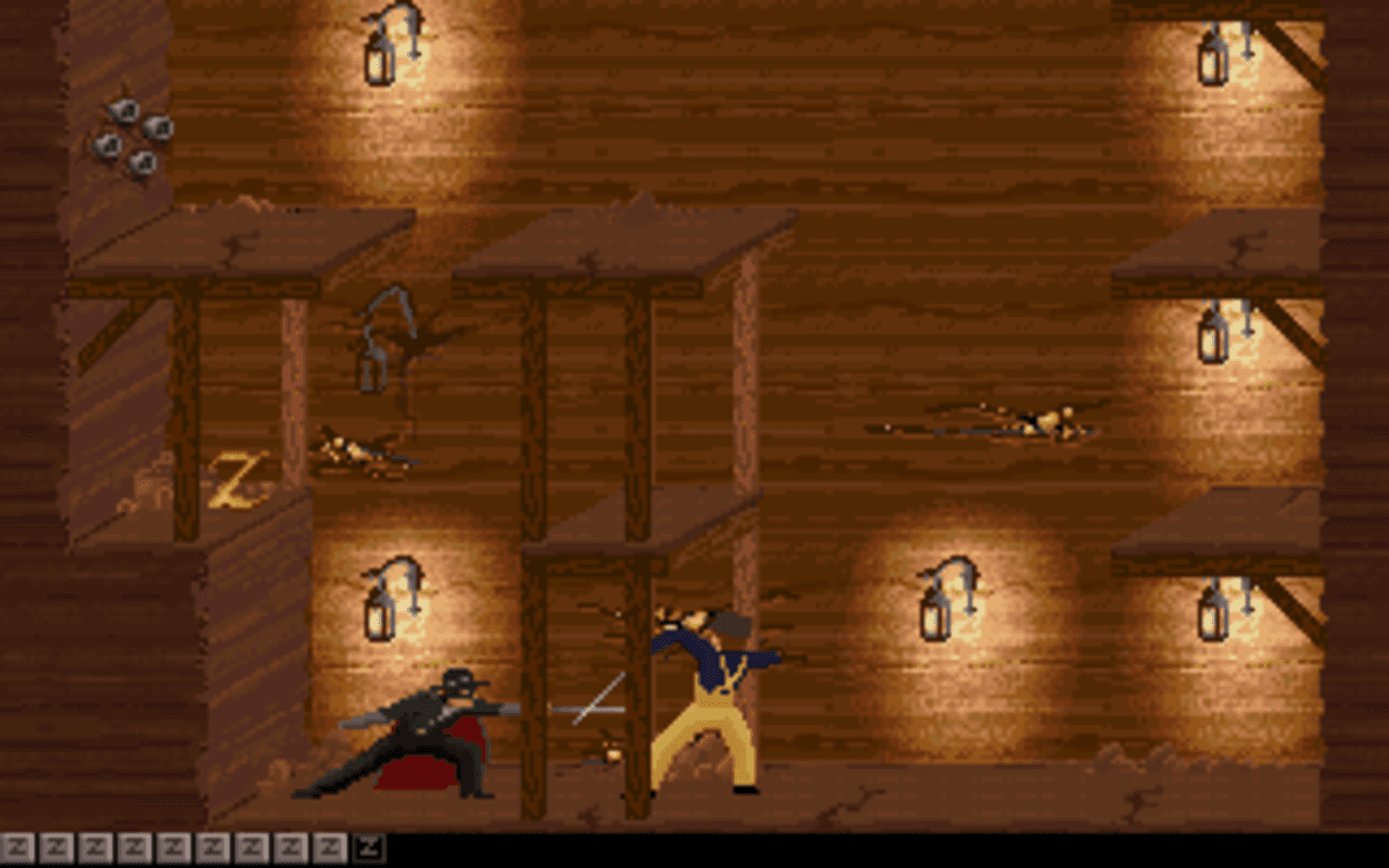 Gameplay screen of Zorro (5/8)