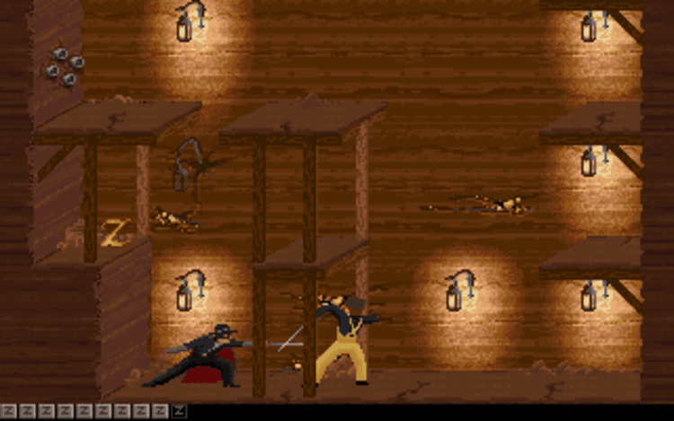 Gameplay screen of Zorro (5/8)
