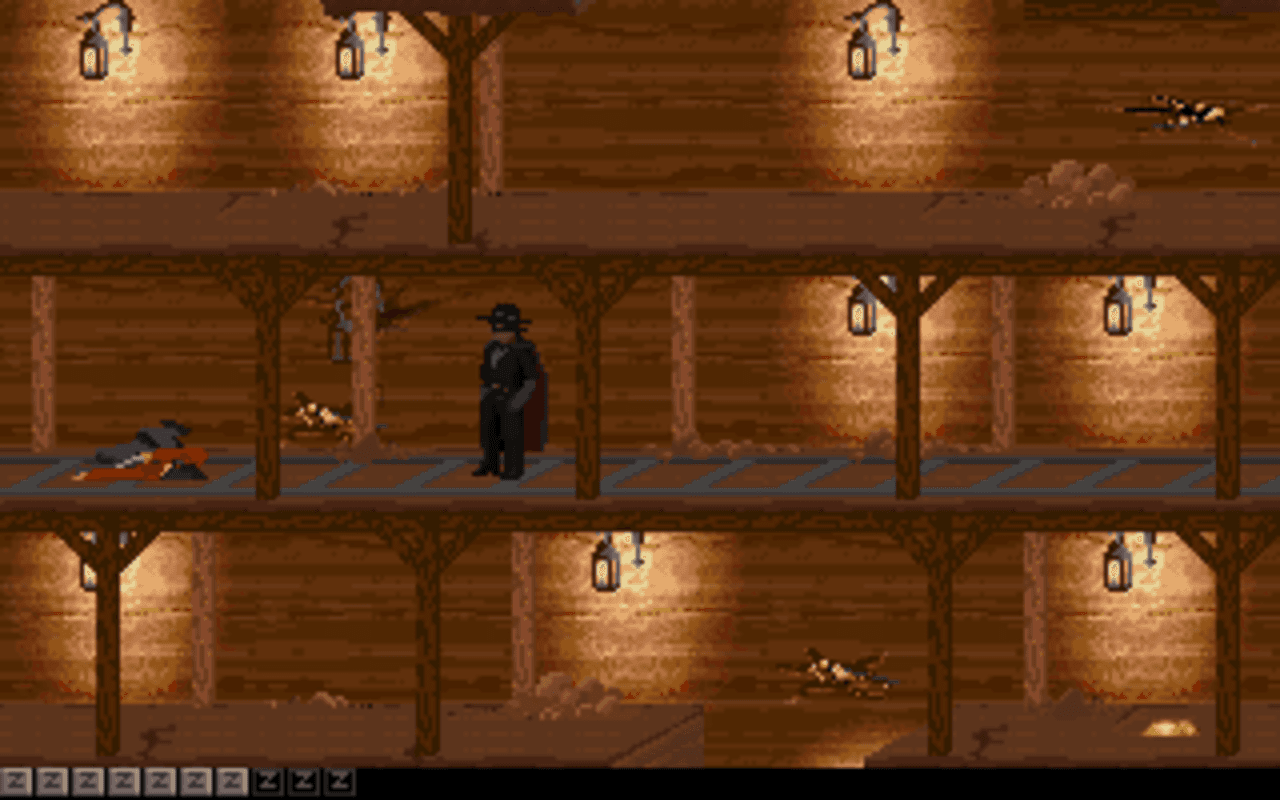 Gameplay screen of Zorro (6/8)