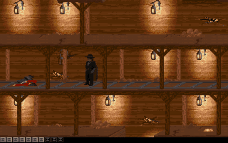 Gameplay screen of Zorro (6/8)