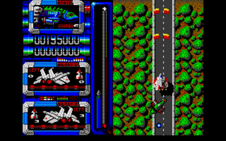 Gameplay screen of Silent Shadow (7/8)