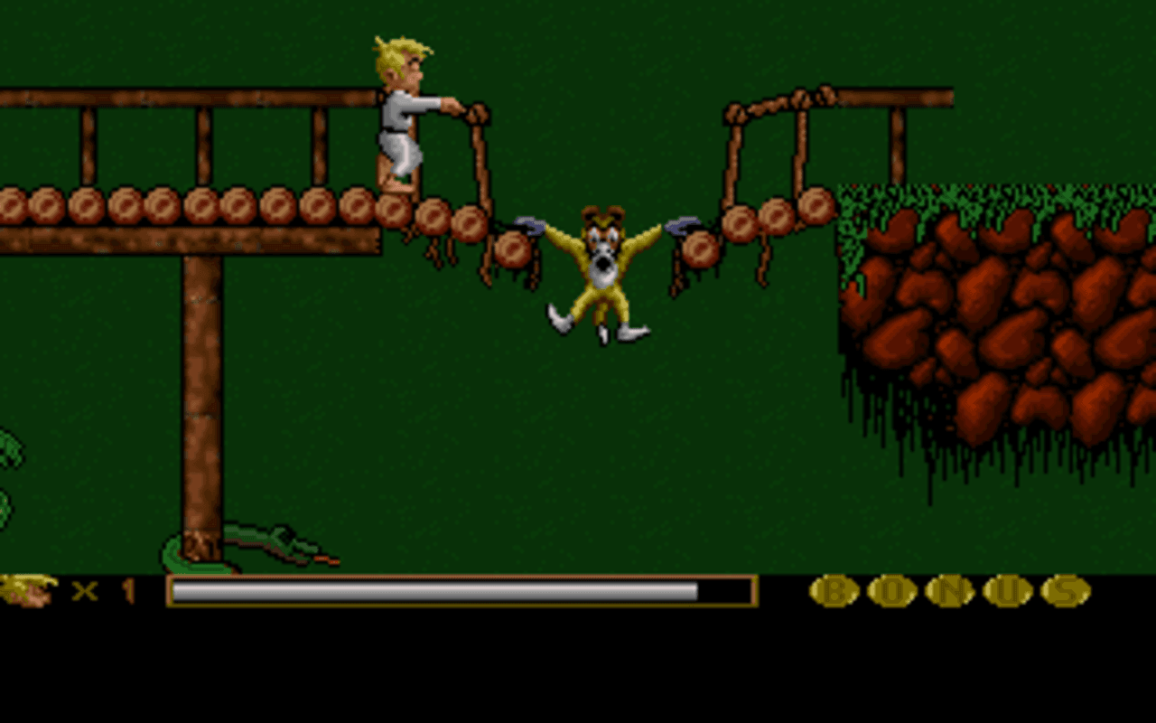 Gameplay screen of Sleepwalker (3/8)