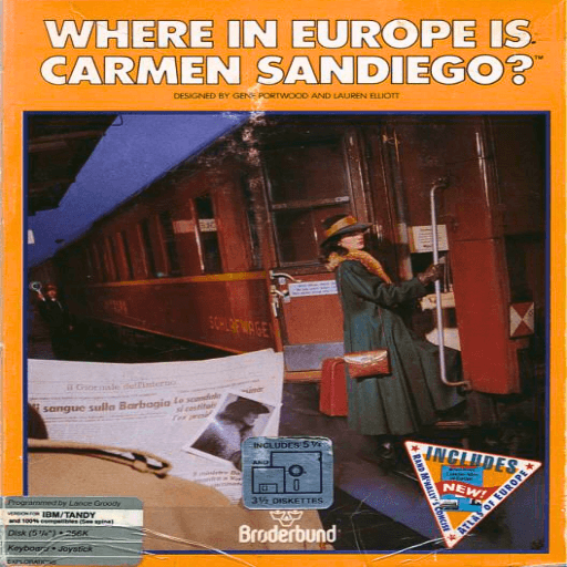 Where in Europe is Carmen Sandiego? cover image