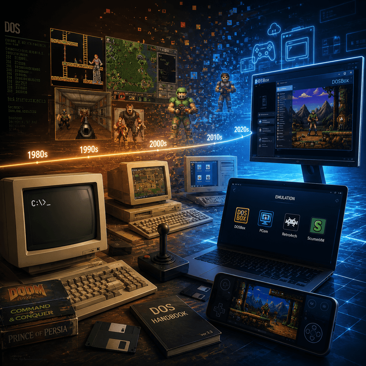 The Evolution of DOS Gaming and Emulators