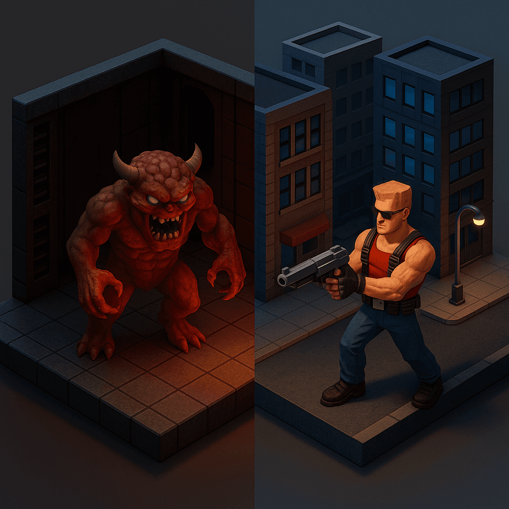 Doom vs. Duke Nukem 3D: ¿Qué shooter gana hoy?