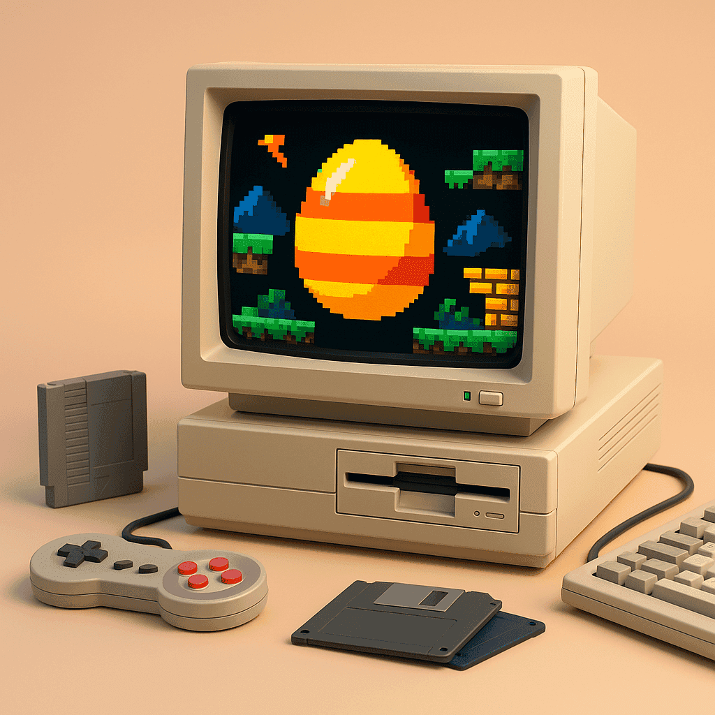 Chistes y secretos ocultos: Los huevos de pascua de los juegos en DOS
