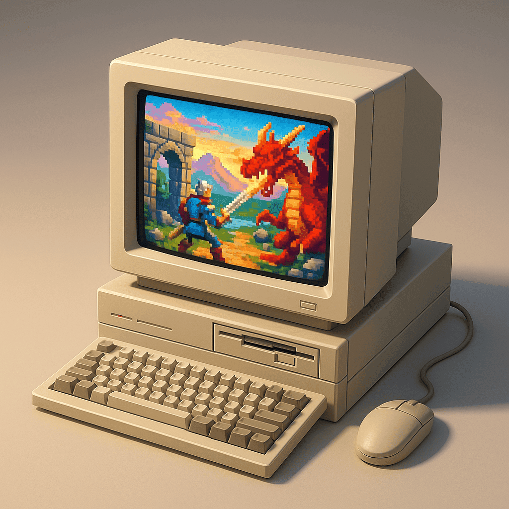 Enganchado desde el principio: Juegos de DOS que cautivan