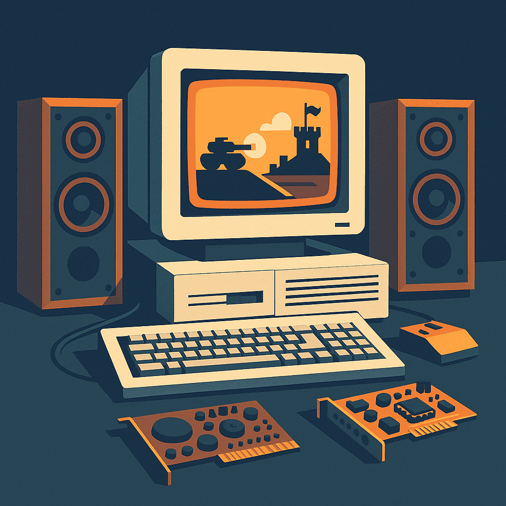 From Beeps to Orchestras: The Sound Evolution in DOS Gaming